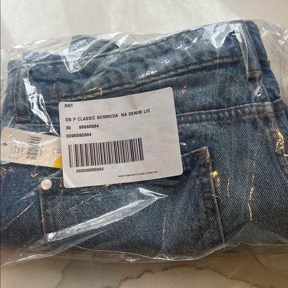 New! Anthropologie Pilcro Classic Bermuda Jean Shorts Size 30 NWT - Picture 6 of 7